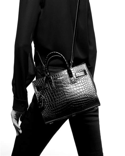 ysl sac du jour black|saint laurent sac de jour bags.